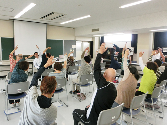 駒沢女子大学健康栄養相談室　高齢者対象の介護予防教室