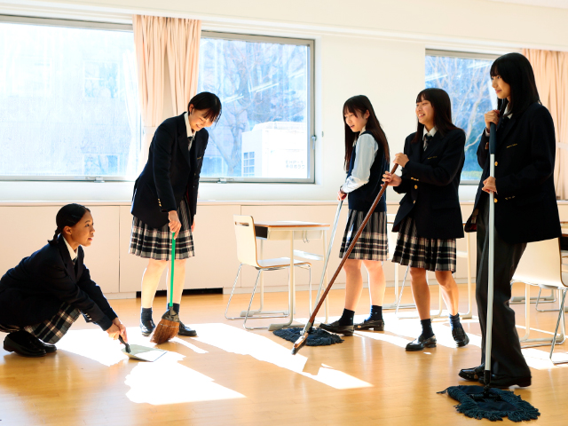 終礼・清掃
