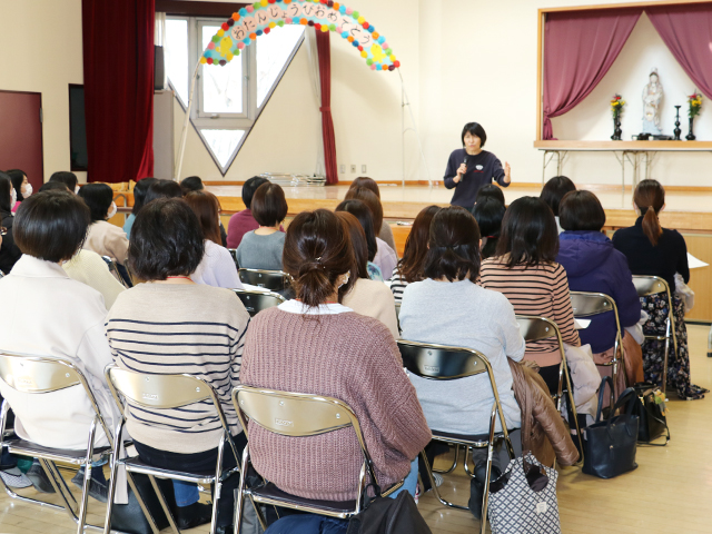 大学、保育科教員との取り組み