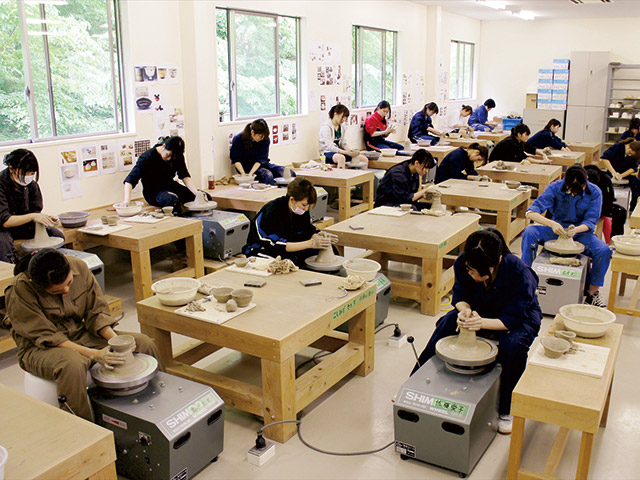 木工房 陶芸実習室