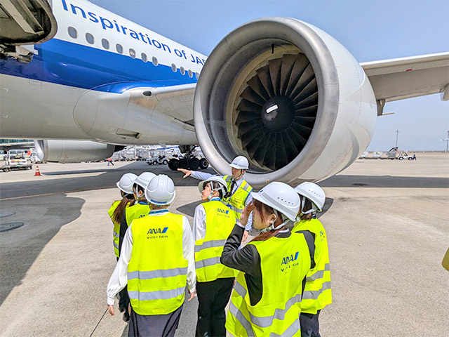 羽田空港制限エリア見学