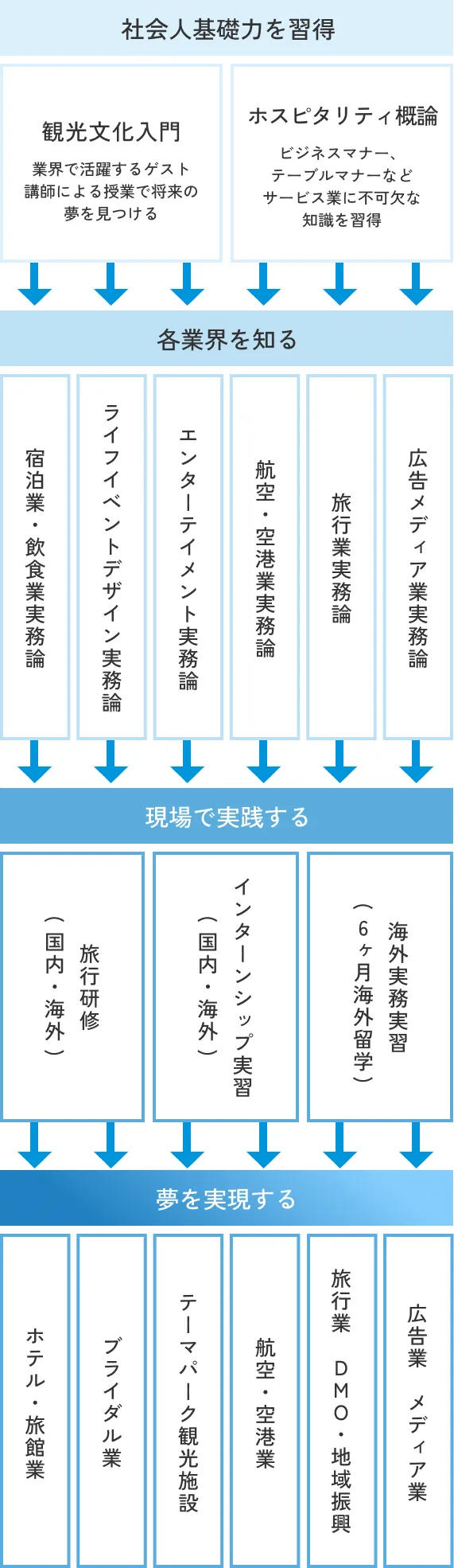 育成の流れ