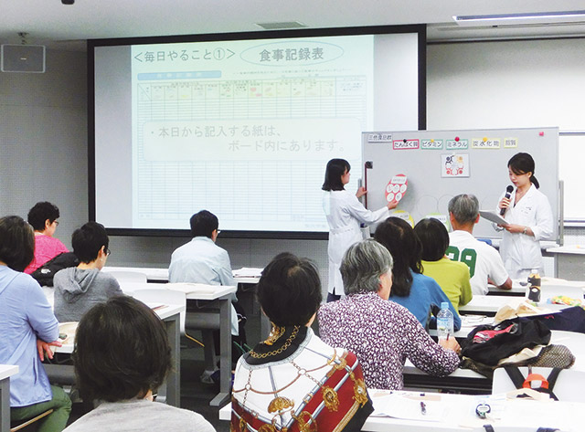 地域や医療機関に対しての栄養支援　健康栄養相談室