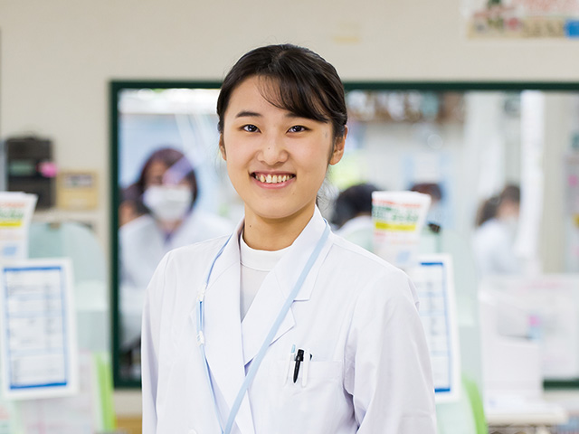 片田 美由貴さん（管理栄養士）　健康栄養学科　2017年卒業