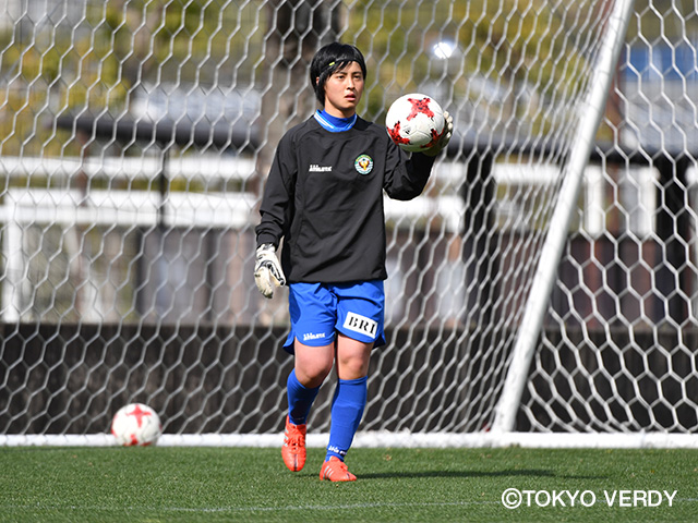 日テレ・ベレーザのGK西村清香選手