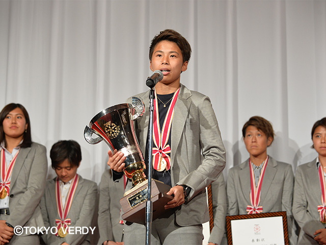 今季からキャプテンを務める本学卒業生の田中美南選手