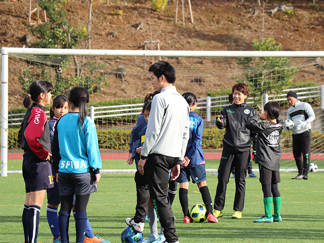 2018年度駒沢女子大学サッカー教室