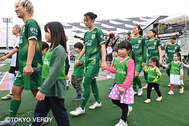 園児によるエスコートキッズ