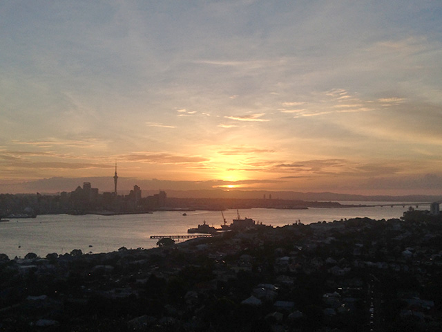 Sunset at Mt Victoria