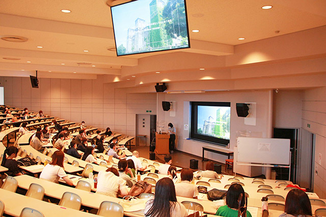 前期発表会　会場の様子