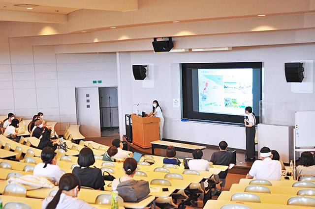 前期発表会　会場の様子