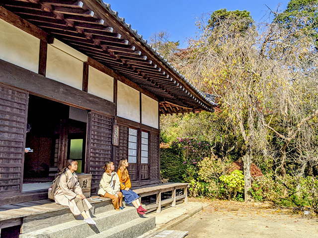 妙覚寺でのフィールドワーク
