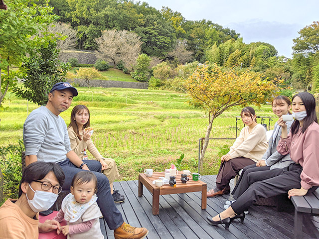 棚田が残る坂濱ベースで里山ツーリズム体験