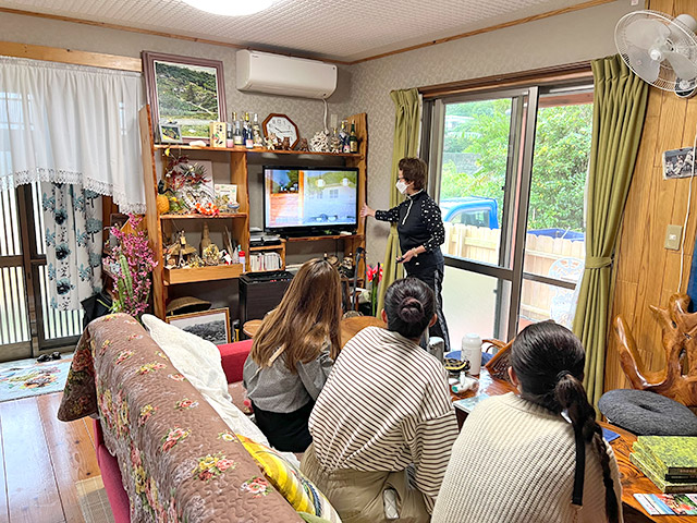 民泊をしながら地域住民と交流