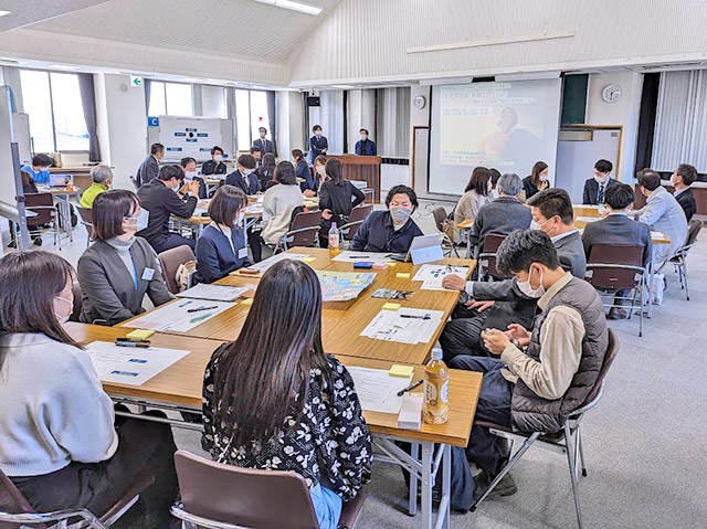 木更津商工会館でのワークショップの様子