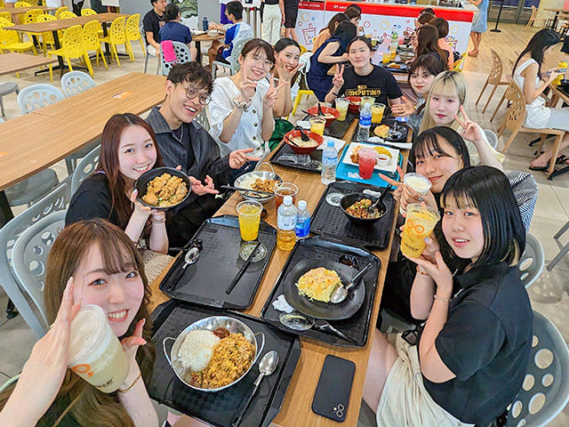 シンガポール国立大学の学食