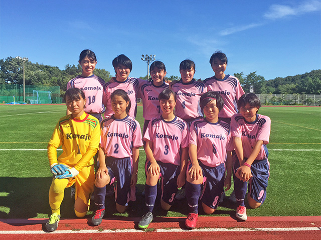 サッカー部 9月18日 月 東京都女子サッカーリーグで中村学園と対戦しました サッカー部 活動報告 クラブ活動 駒沢学園女子中学校 駒沢学園女子 高等学校