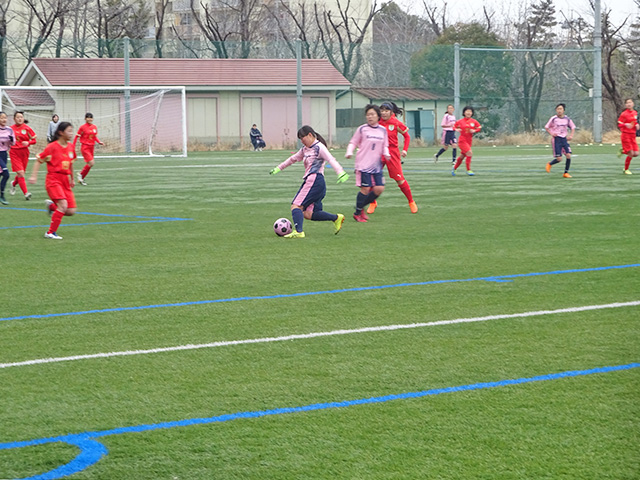 サッカー部が東京都女子サッカーリーグ入れ替え戦に出場しました サッカー部 活動報告 クラブ活動 駒沢学園女子中学校 駒沢学園女子高等学校