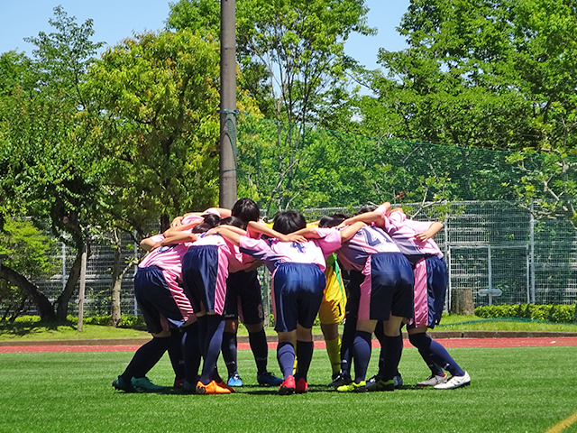 サッカー部 クラブ活動 学校生活 駒沢学園女子中学校 駒沢学園女子高等学校