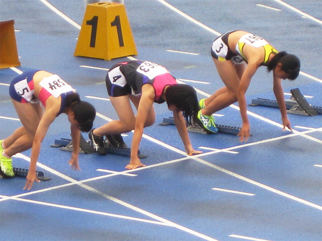 高校女子　100ｍ