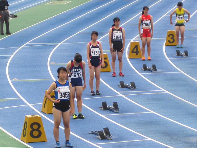 高校女子　200ｍ