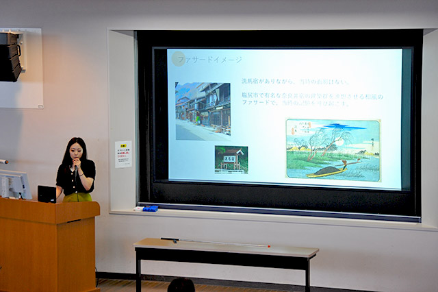 学生発表と質疑応答の様子