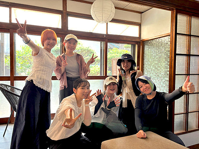 民家をリノベーションしたヴィラに宿泊