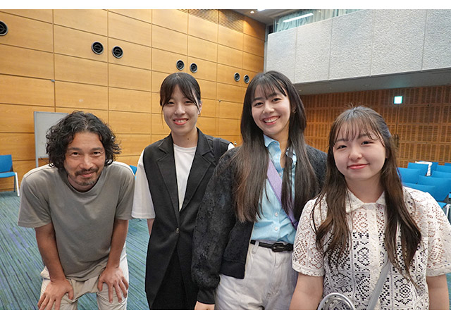 終了後に山崎審査委員長に直接ご感想を伺いました