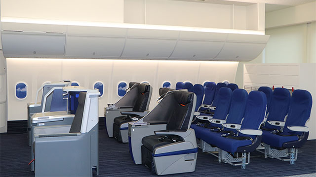 ずらりと並んだシート