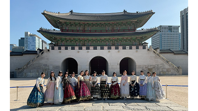 韓国での海外旅行研修