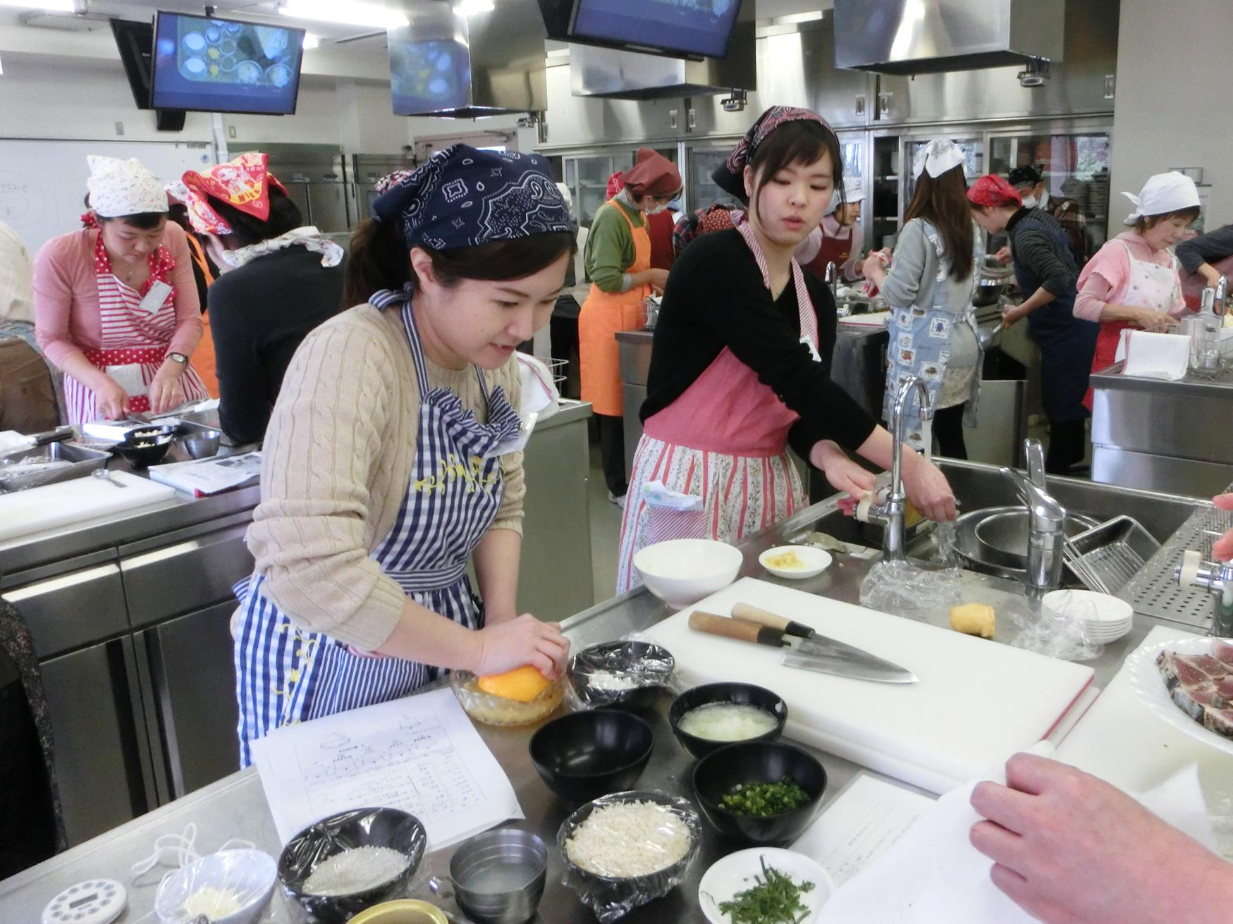 駒沢学園健康栄養相談室　第3回食文化料理教室