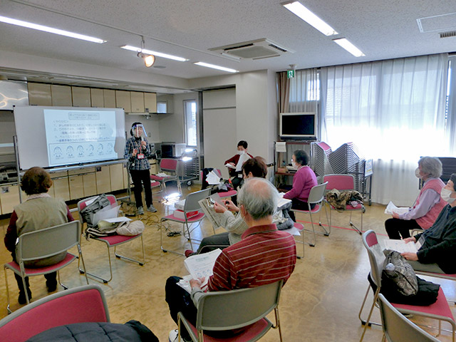 口腔体操(宿題)の説明