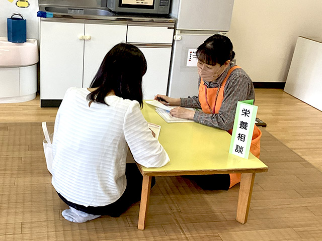 管理栄養士による栄養相談