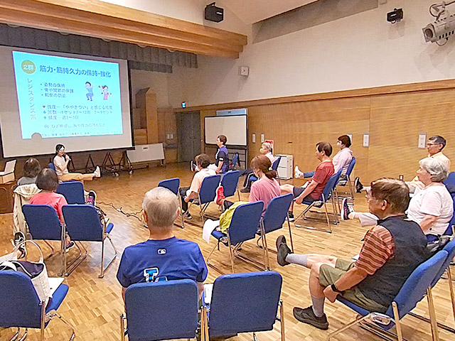 運動の講話