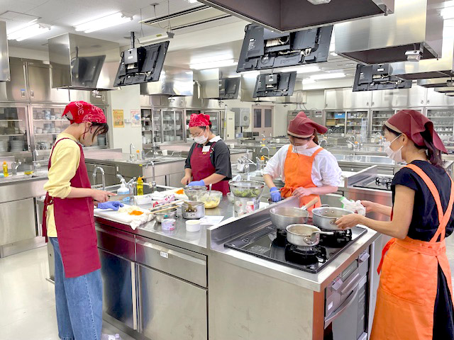 調理の様子