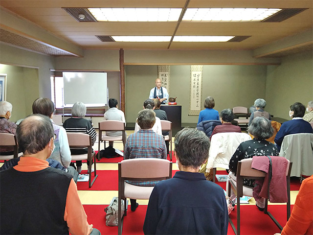 皆川先生の講話