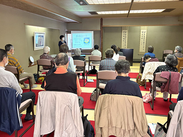 管理栄養士による食育講話