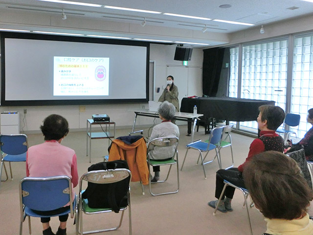 歯科衛生士の講話