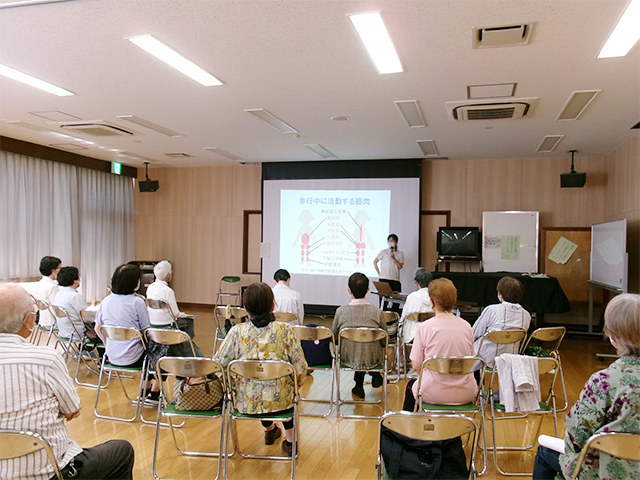 大学教員による運動講話
