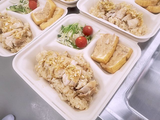 提供したお弁当