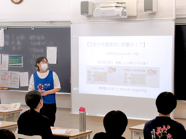 食育講話の様子