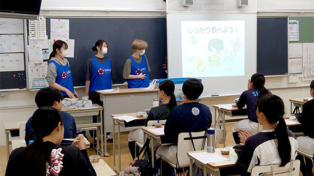 食育講座の様子