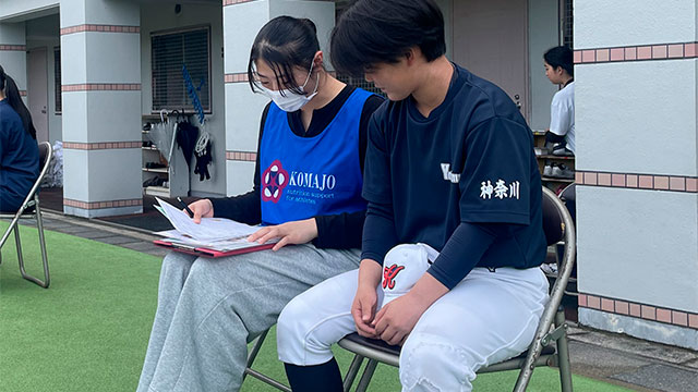 個別面談の様子②
