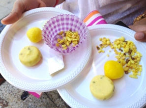 アクティビティーでの食べ物