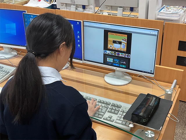 授業前にタイピングの練習