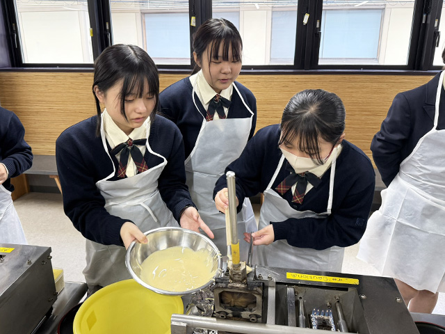 もみじ饅頭作り体験