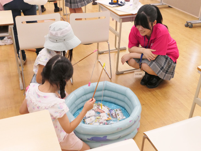 美味しいお菓子釣れたかな?