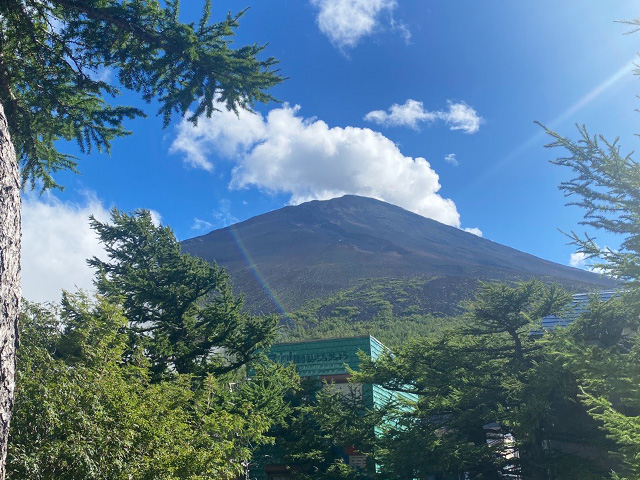 2305ｍ地点からみる富士山