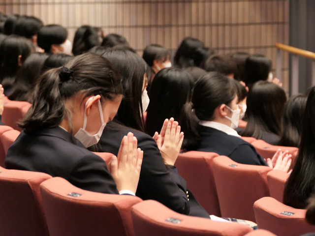 参加する生徒の様子です