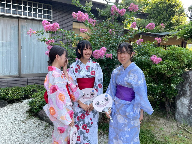 着付けの方法を学んで興味がわきました